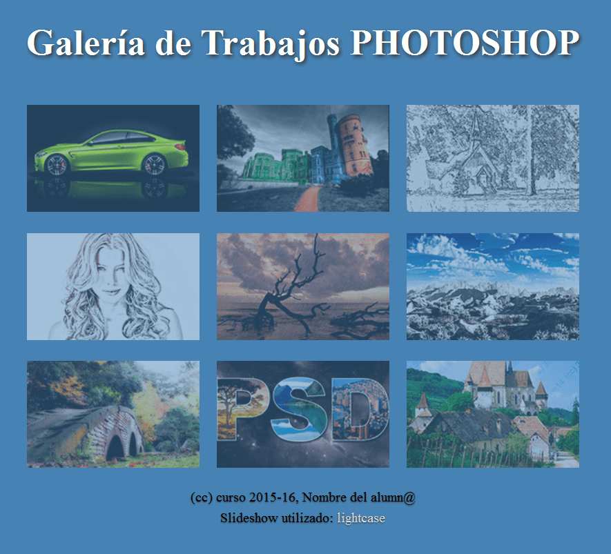 galeria psd